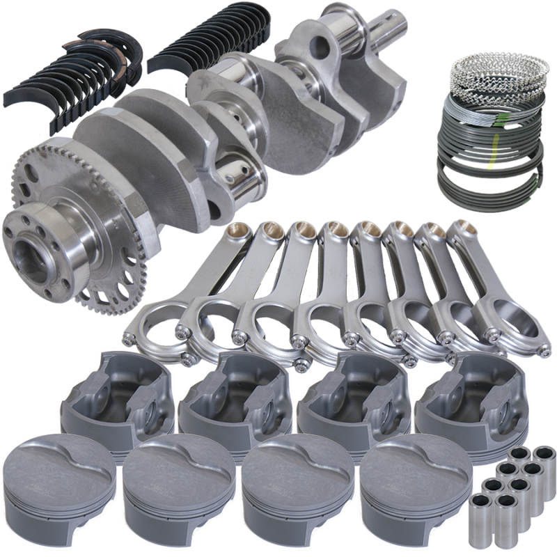 Eagle Chevy LS3 4.000in Crank 58 Tth Reluctor 6.125in H-Beam 4.005in Pistons Rotating Assembly