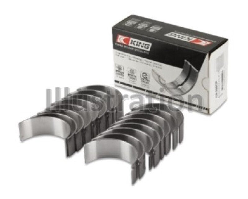 King Chevrolet BBC 369-502 Gen IV/V/VI (Size Standard) Connecting Rod Bearing Set (Set of 8)