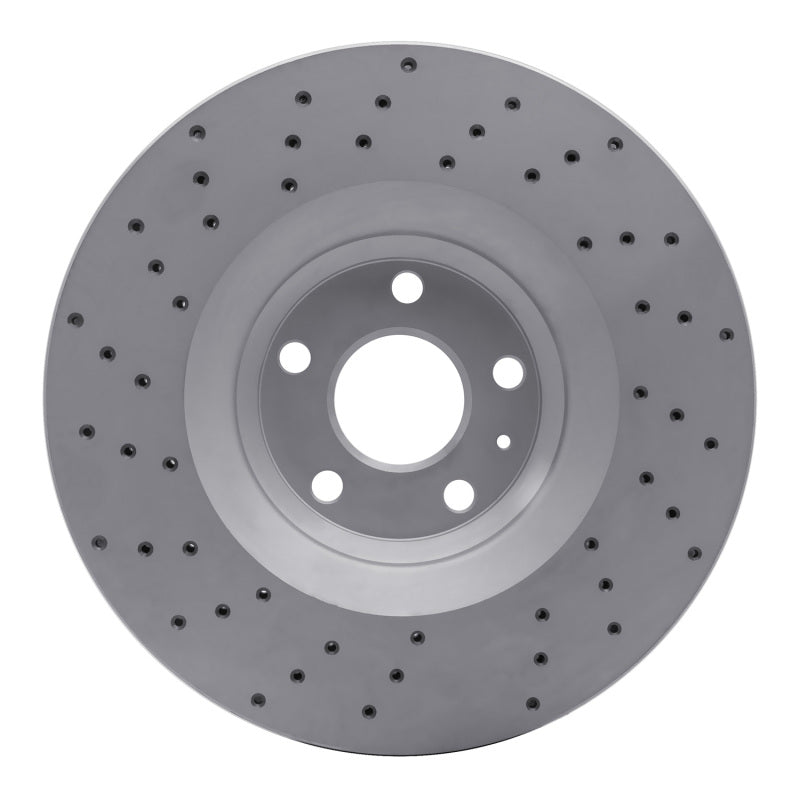 DFC 12-15 Audi Tts Quattro Front Right Drilled Geoperformance Rotor