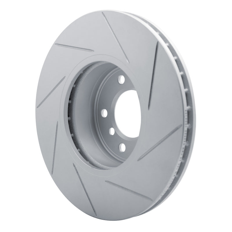 DFC 04-10 BMW 530xi Front Left Slotted Geoperformance Rotor