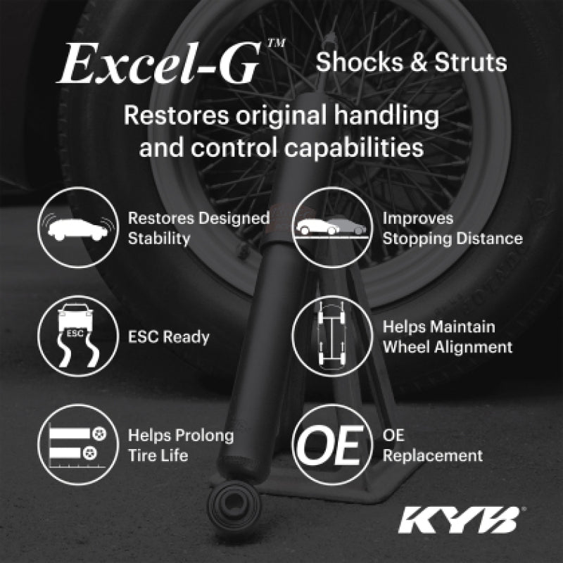 KYB 2019+ Chevrolet Silverado 1500 w/o Elec. Susp. (Ex. Trail Boss/ZR2/PPV) Excel-G Strut - Front