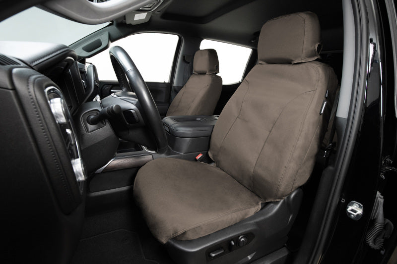 Covercraft 01-06 Ford Super Waterproof Polyester SeatSaver Custom Front Row Seat Covers - Taupe