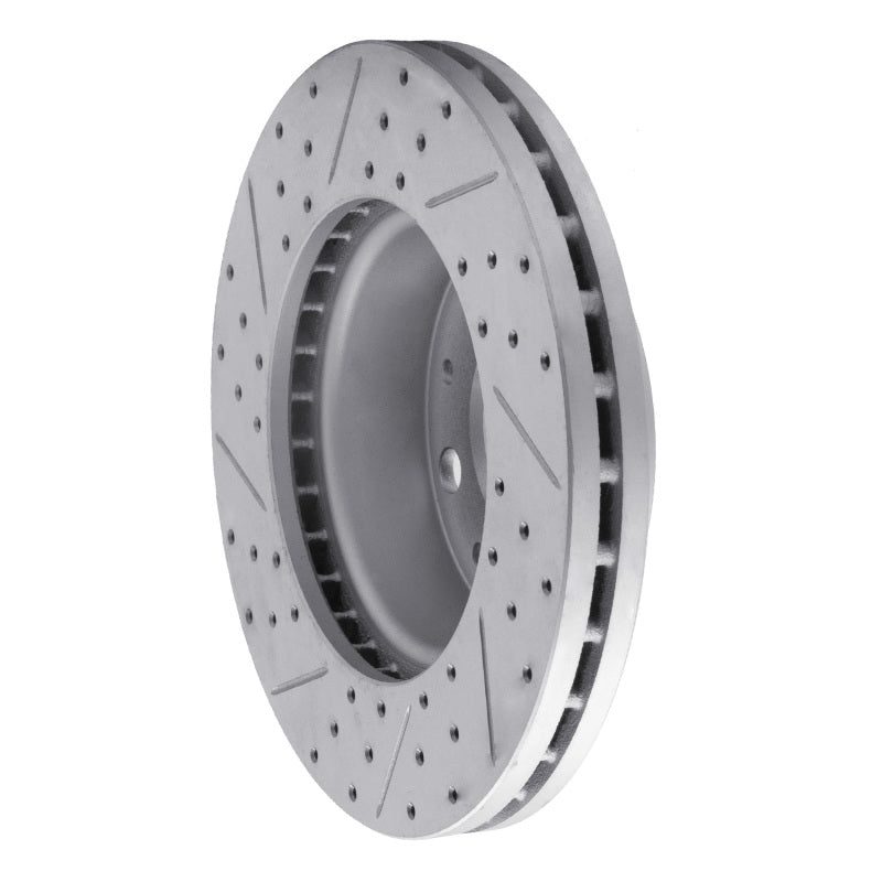 R1 14-26 Ram Promaster 3500 Front Right Drilled & Slotted Geo-Carbon Rotor