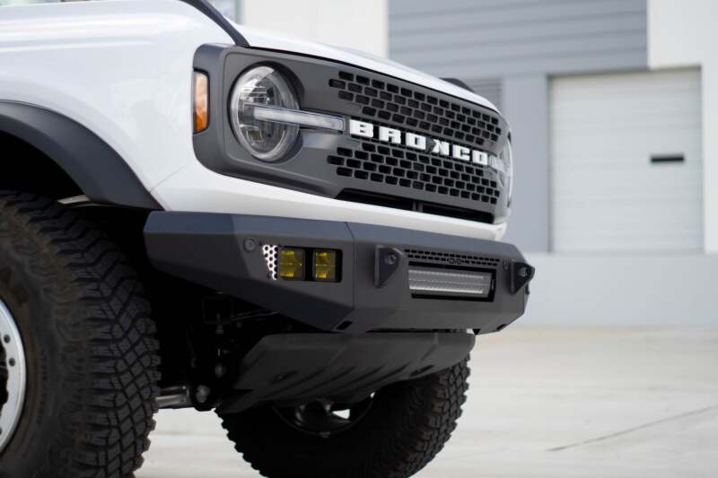 DV8 Offroad 2021+ Ford Bronco Front Bumper V2 - OE Plus Series (Works w/o ACC Relocation)