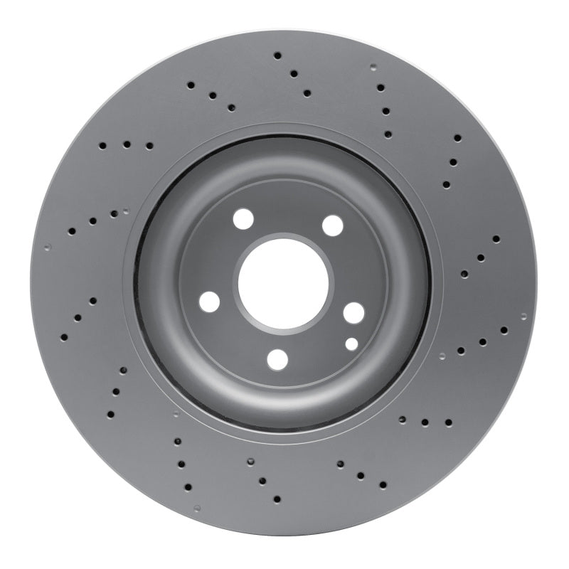 R1 12-20 Mercedes-Benz SLK300 Front Drilled GeoSPEC Coated Rotor