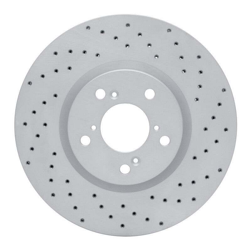 DFC 07-20 Acura Rlx Front Right Drilled Geoperformance Rotor
