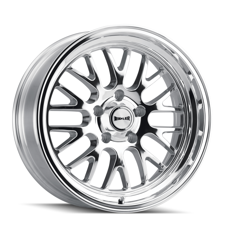 Ridler 607 18x9.5 / 5x120.65 BP / 6mm Offset / 83.82mm Hub Polished Wheel