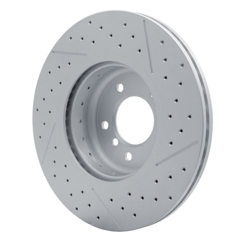 R1 13-13 BMW 135IS Front Drilled & Slotted Carbon Alloy GeoMET Rotor