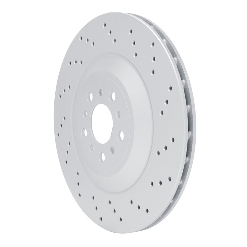 R1 21-25 BMW M3 Right Rear Drilled GeoSPEC Coated Rotor