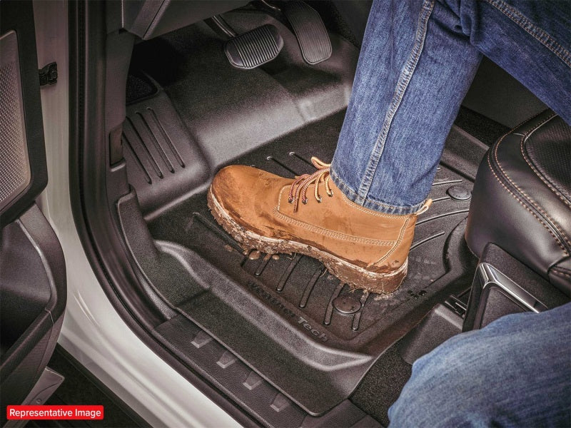 WeatherTech 22-25 Kia EV6 2nd Row Rear FloorLiner HP - Black