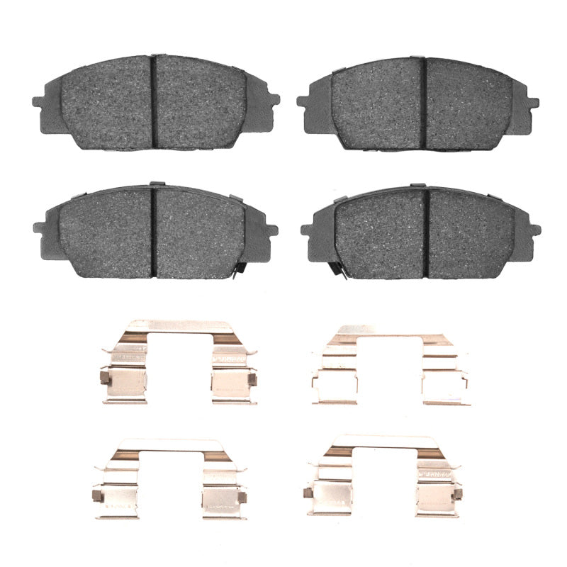 R1 2000-2011 Acura CSX Front R1 Semi Met Pads & Hardware Kit