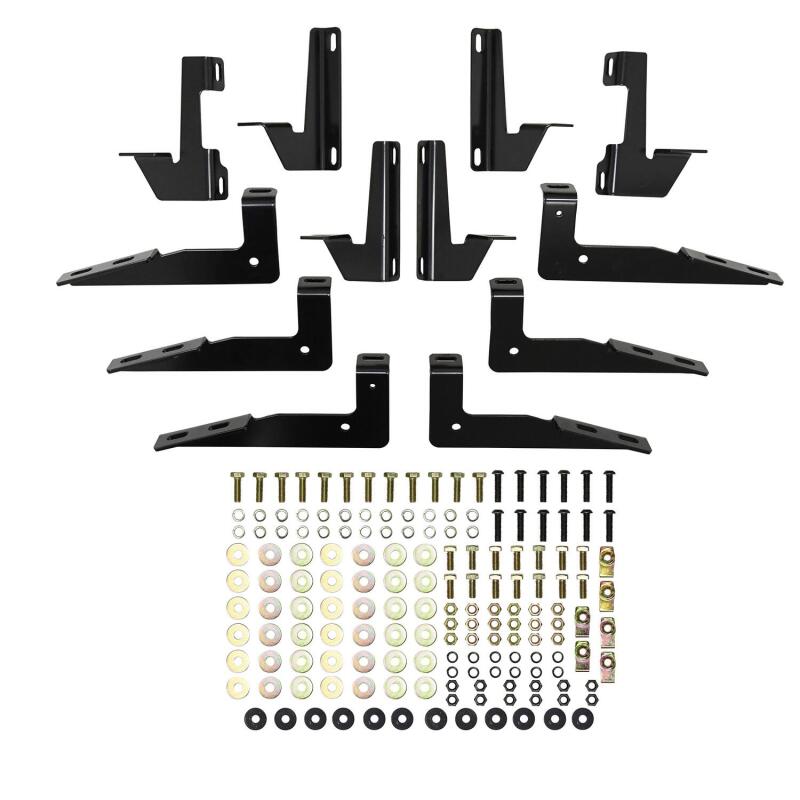 Westin 18-26 Jeep Wrangler JLU 4dr R5 Nerf Step Bars - Tex. Blk