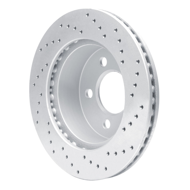 DFC 99-06 Jeep TJ (Canada - See Wrangler For Us) Front Left Drilled Geoperformance Rotor