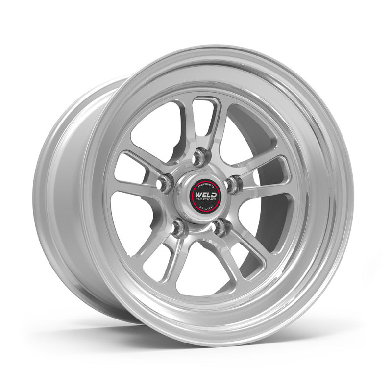 Weld S70 15x12.33 / 5x4.75 BP / 5.5in. BS Polished Wheel (Low Pad) - Non-Beadlock