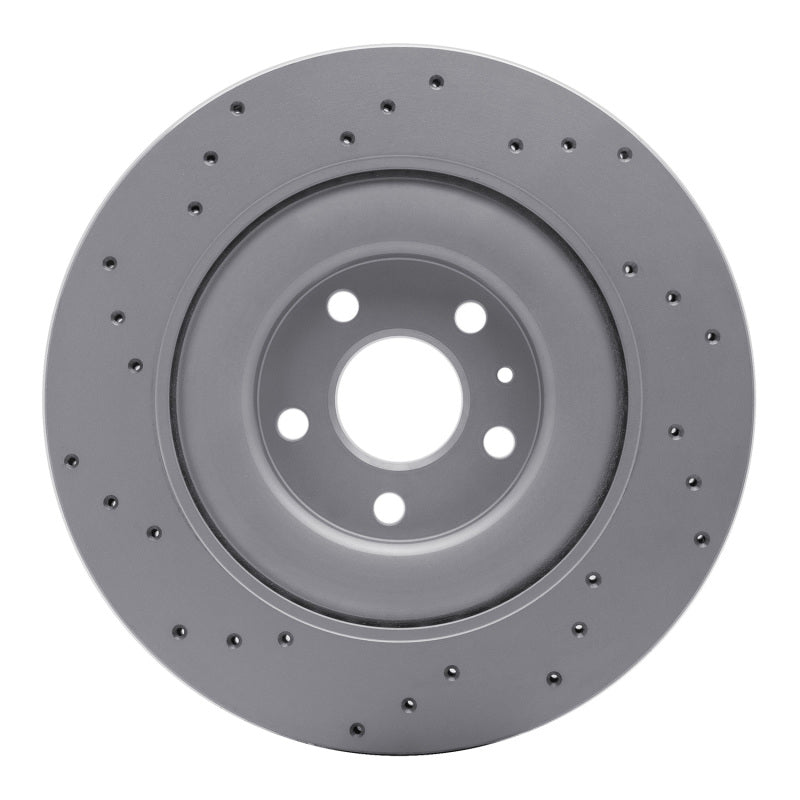 DFC 16-26 Polestar Polestar 2 Rear Right Drilled Geoperformance Rotor