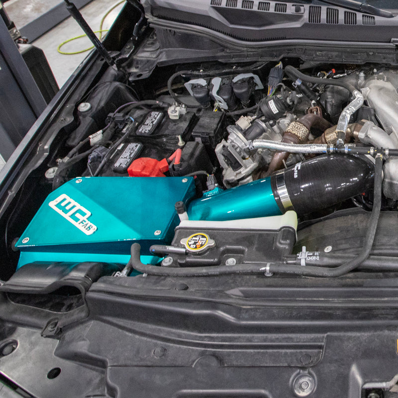 Wehrli 20-25 Ford Power Stroke 6.7L 4in Intake Kit - Sparkle Bomber Orange