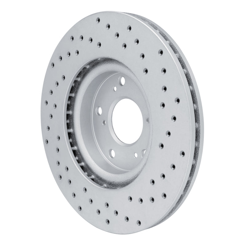 DFC 02-15 Acura Csx Front Left Drilled Geoperformance Rotor