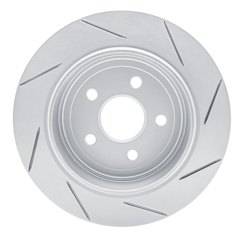 DFC 11-25 Dodge Durango Rear Left Slotted Geoperformance Rotor