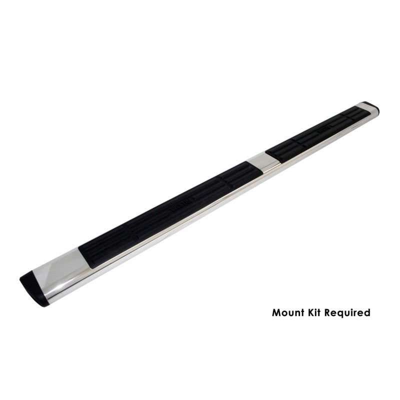 Westin Premier 6 in Oval Side Bar - Stainless Steel 85 in - Stainless Steel