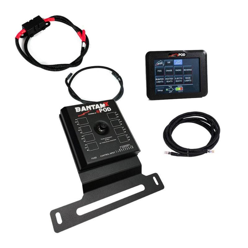 sPOD BantamX Touchscreen for JL/JT