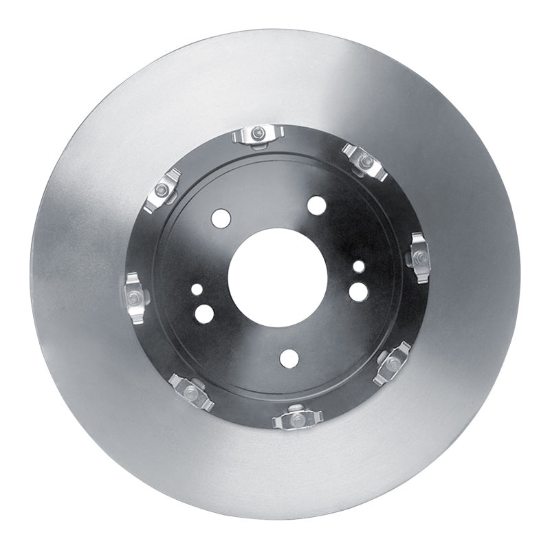 R1 08-15 Mitsubishi Lancer Front Carbon Alloy GeoMET Rotor