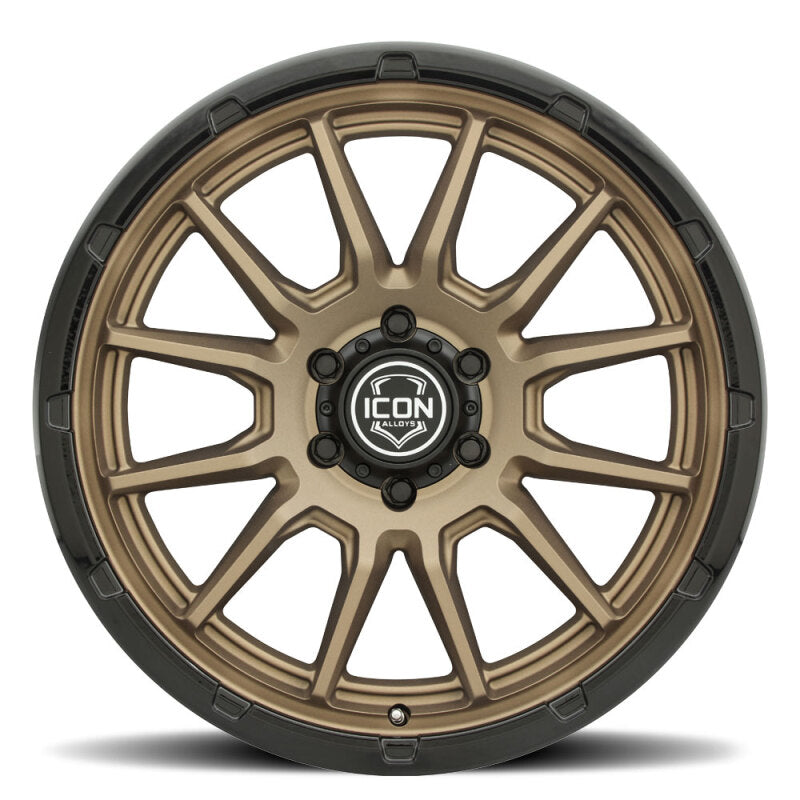 ICON Alloys Cajon 20x9 / 6x135 / 16mm / 5.625in BS Satin Bronze Wheel w/ GB Lip