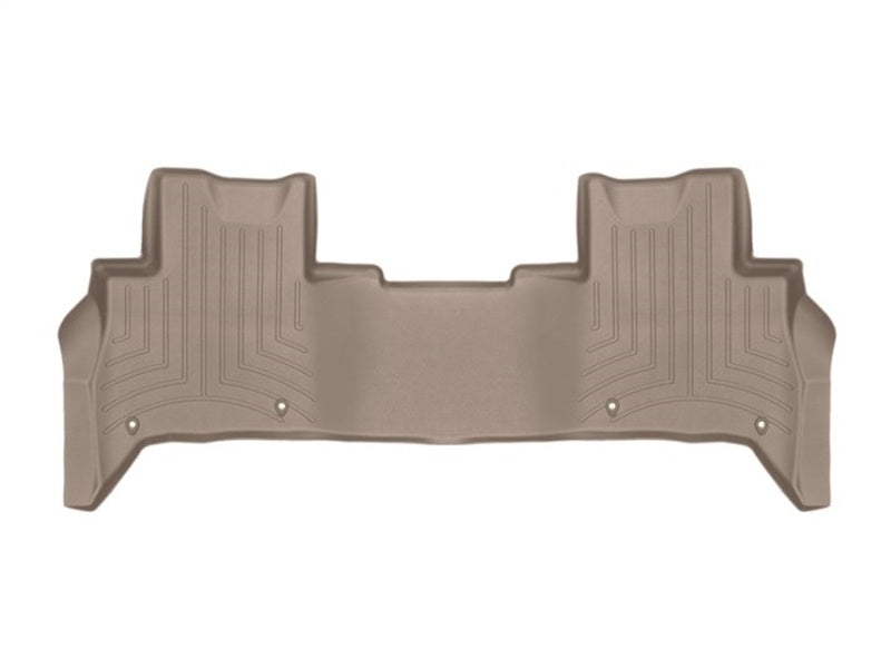 WeatherTech 2017+ Land Rover Discovery Rear FloorLiner - Tan