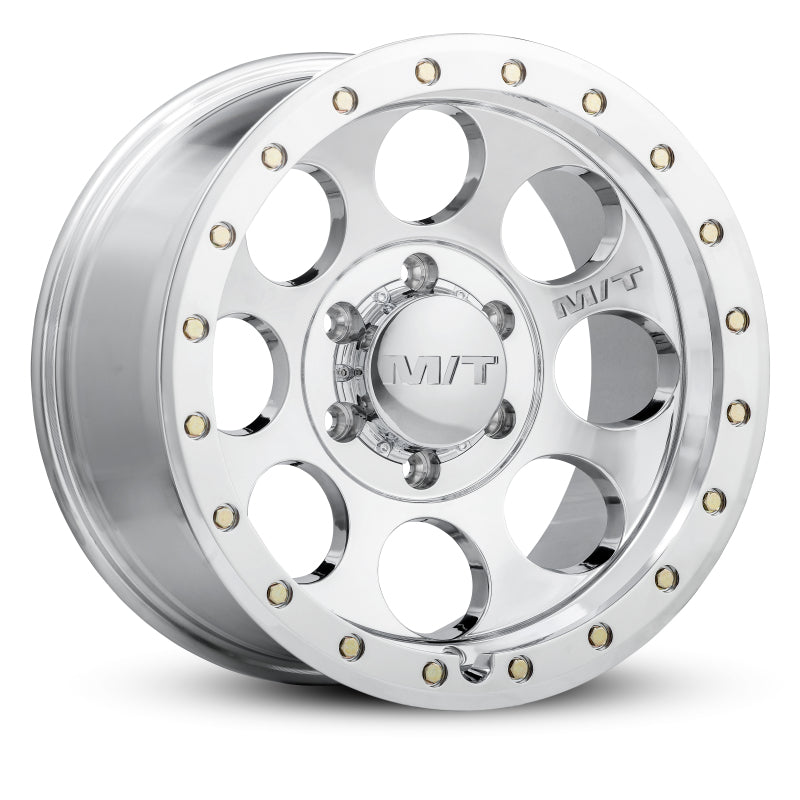 Mickey Thompson Classic Pro Polished Wheel - 17X9 8X6.5 BP 5in BS 0 Offset 125.2mm Bore - 274556