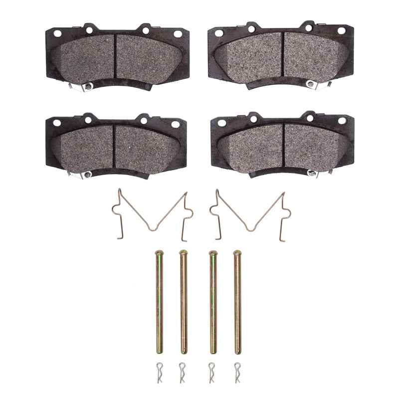 R1 13-15 Toyota Hilux (Mexico) Front Ceramic Pads & Hardware Kit