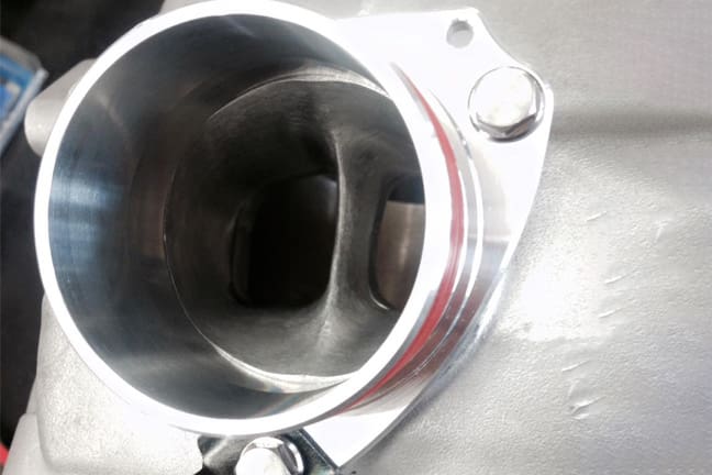 ’85-’01 CR500 - 304 Stainless Steel “HORSEPOWER” Exhaust Manifold image 6