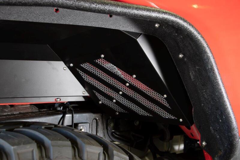 Fishbone Offroad 2020+ Jeep Gladiator Inner Fenders Rear Raw Aluminum