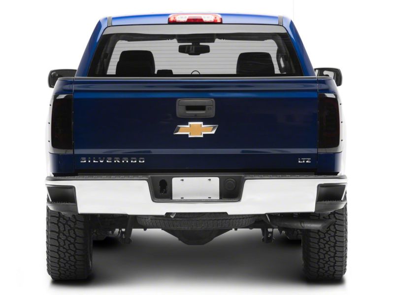 Raxiom 14-18 Chevrolet Silverado 1500 Axial Series LED Tail Lights- Black Housing (Smoked Lens)