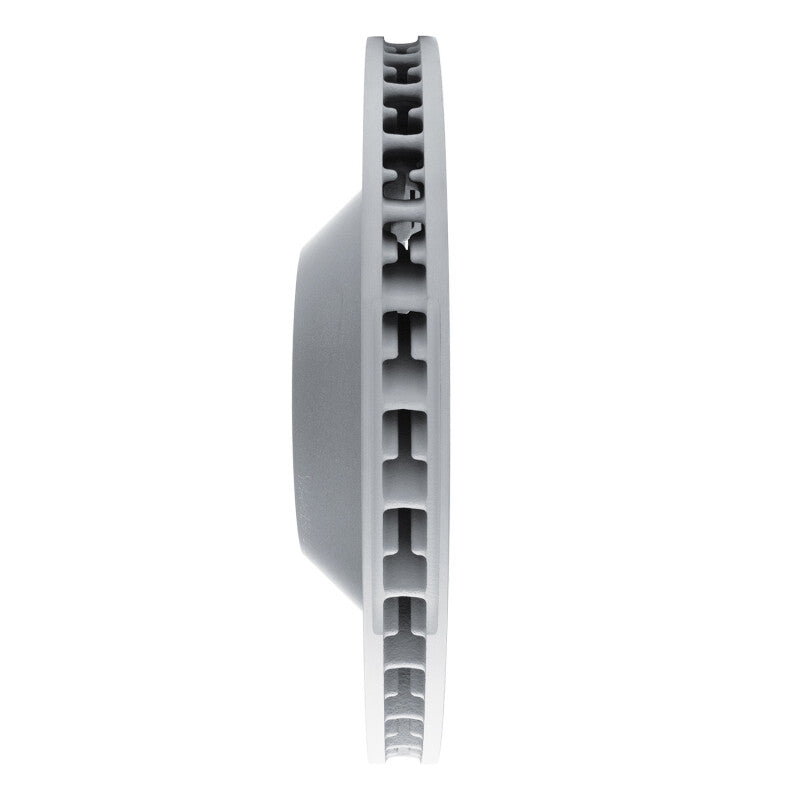 R1 13-19 Porsche 911 Left Front Drilled Carbon Alloy GeoMET Rotor
