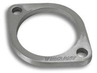 Vibrant 3-Bolt T304 SS Exhaust Flanges (3in I.D.) - 5 Flange Bulk Pack