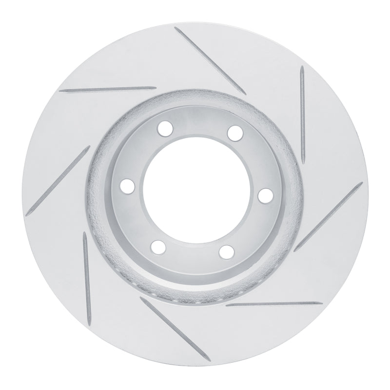 DFC 00-07 Toyota Sequoia Front Left Slotted Geoperformance Rotor