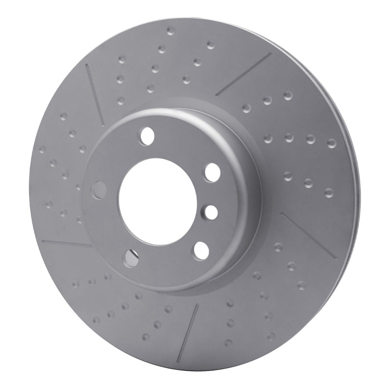 R1 12-21 BMW 118i (Mexico) Front Dimpled & Slotted GeoSPEC Coated Rotor