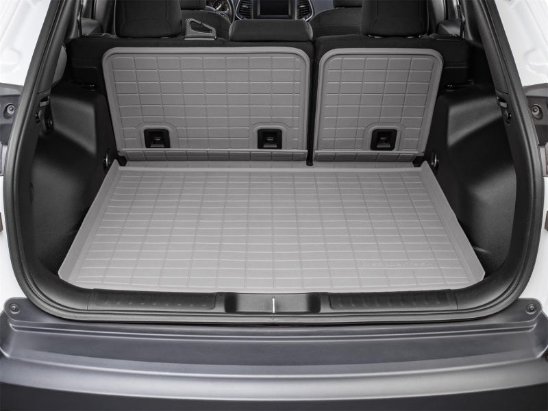 WeatherTech 19-22 Jeep Cherokee KL (w/Cargo Floor in Highest Pos) Seatback Cargo Liner HP - Grey