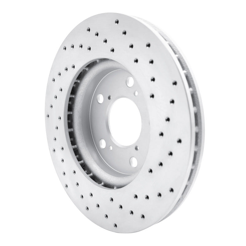 DFC 05-10 Honda Odyssey Front Left Drilled Geoperformance Rotor