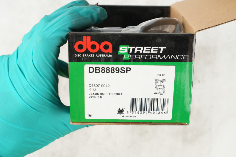 DBA 15-20 Lexus GS F / 15-21 Lexus RC F Street Series Rear Brake Pads