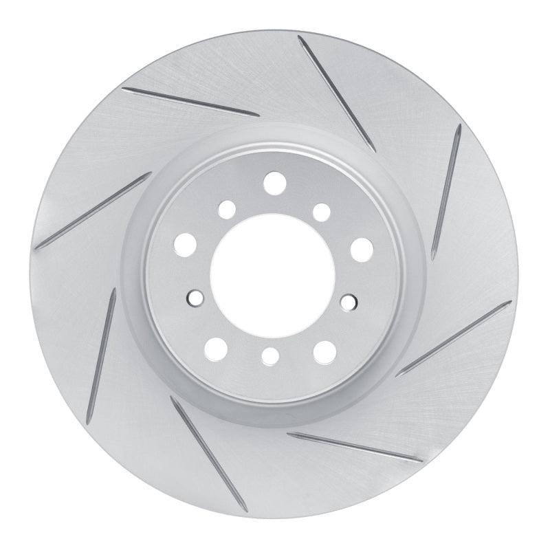 DFC 01-06 BMW M3 Left Front Slotted Geoperformance Rotor