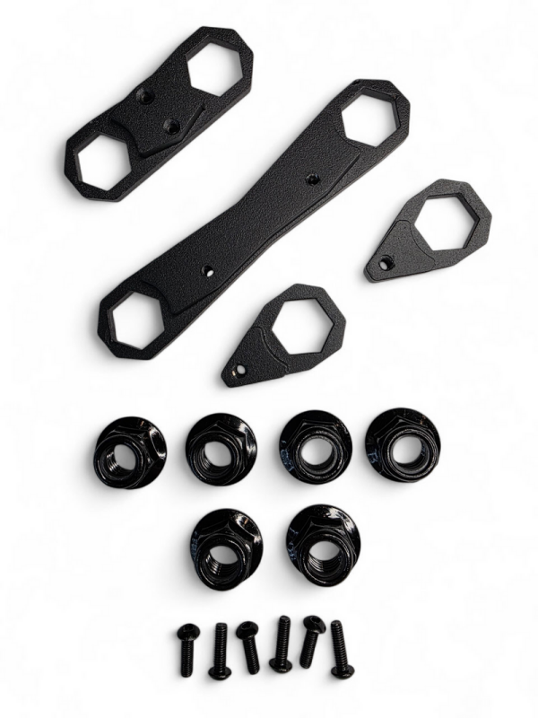 Elektric Offroad 2024+ Can Am Maverick R Rear Link Nut Plate Kit