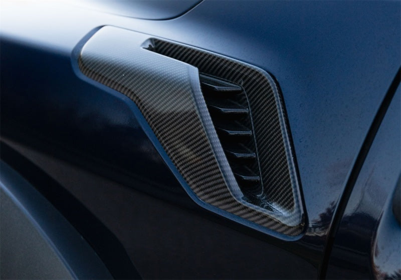 Ford Racing 21-24 F-150 Raptor Carbon Fiber Fender Vent Set - Gloss