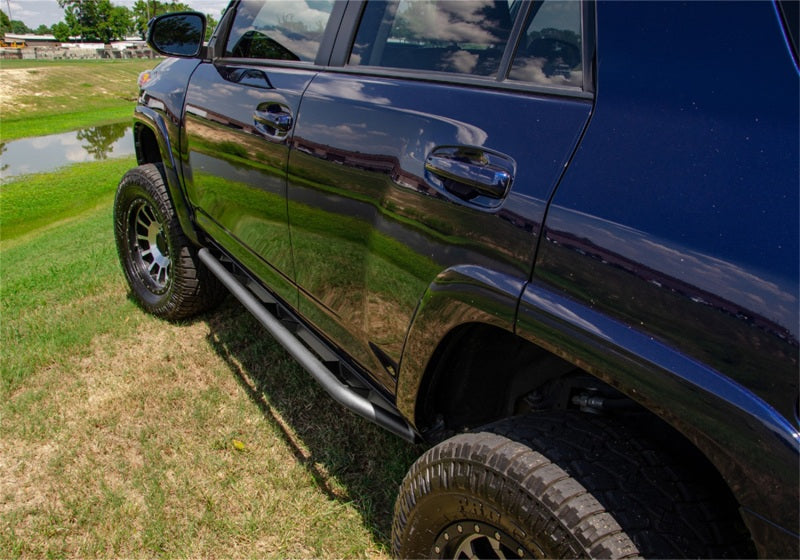 N-Fab Trail Slider Steps 19-20 Ford Ranger Crew Cab All Beds - SRW - Textured Black