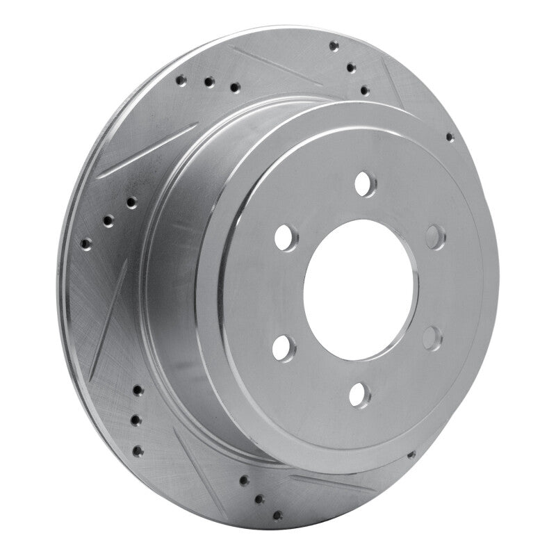 DFC 04-11 Ford F-150 4WD Rear Right Drilled & Slotted Silver Brake Rotor