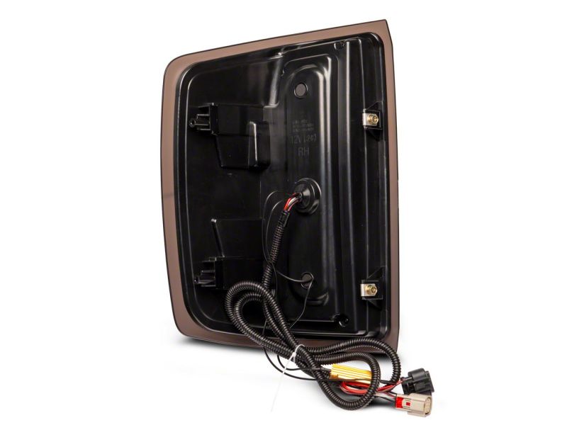 Raxiom 14-18 Chevrolet Silverado 1500 Axial Series LED Tail Lights- Black Housing (Smoked Lens)
