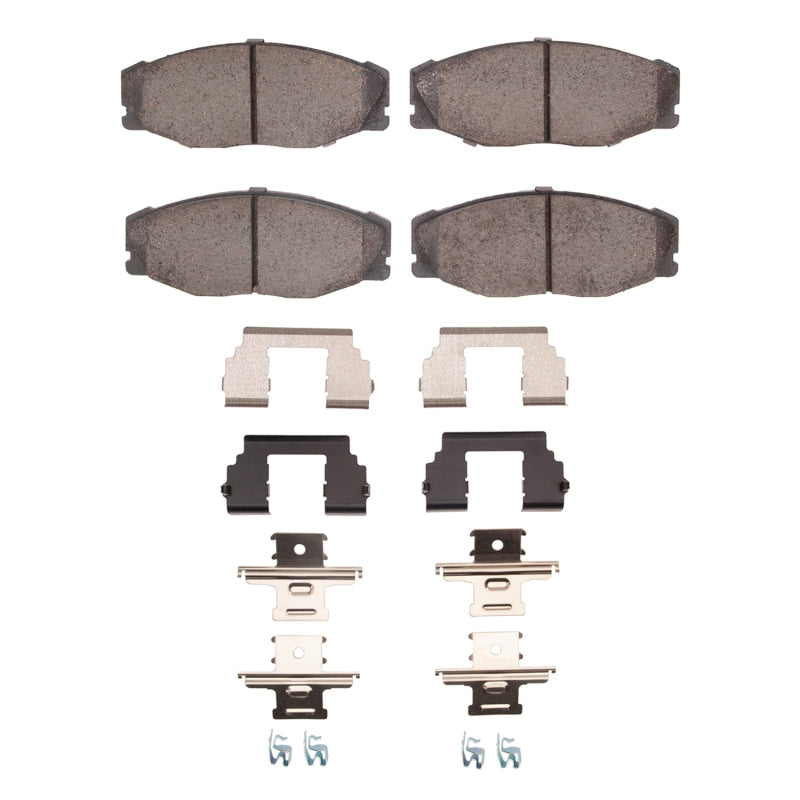 R1 1993-1998 Toyota T100 Front R1 Ceramic Pads & Hardware Kit