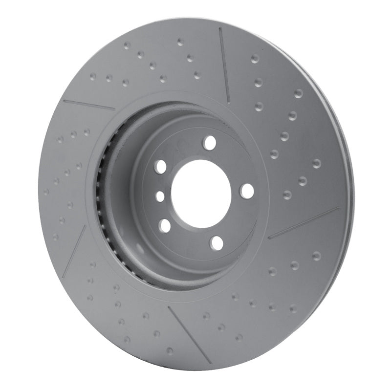 R1 13-20 BMW 435I Front Dimpled & Slotted GeoSPEC Coated Rotor