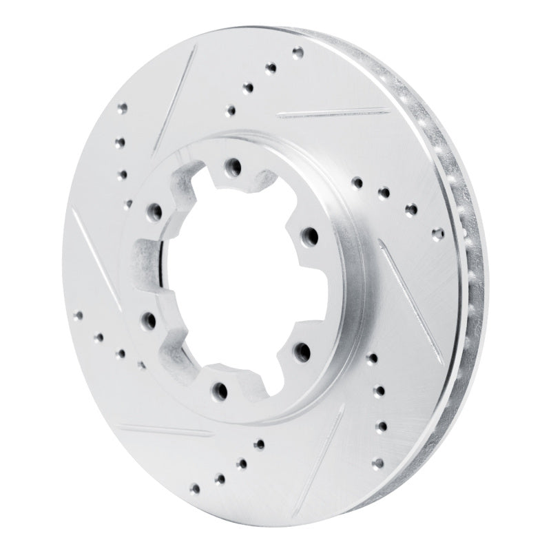 DFC 02-24 Nissan Urvan (Mexico) Front Left Drilled & Slotted Silver Brake Rotor