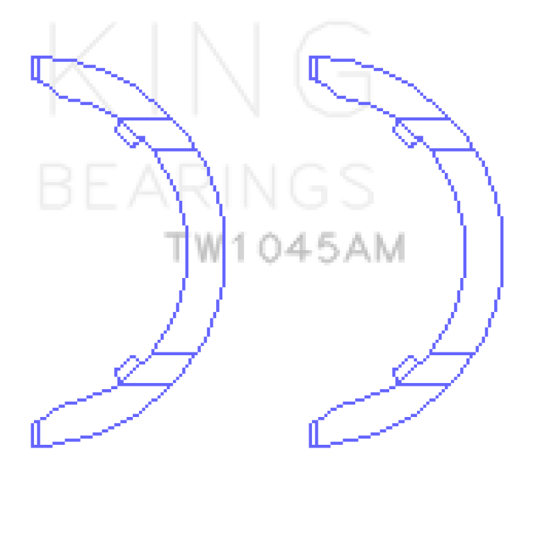 King Engine Bearings 1798 Audi CDAA/CDHA/CDHB/CDAB Thrust Washer Set