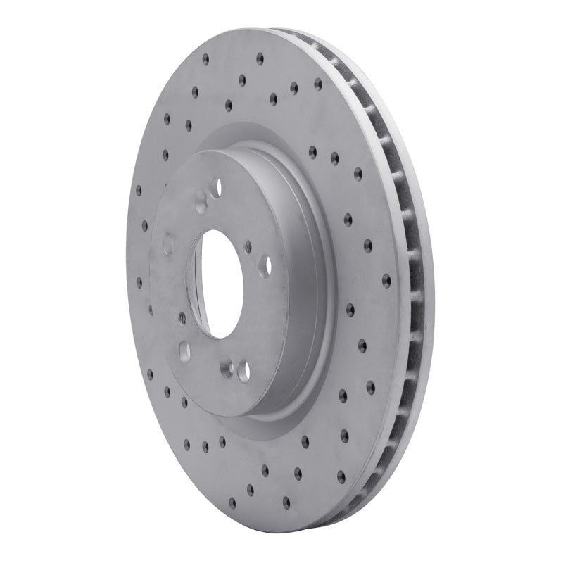 DFC 12-16 Honda Cr-V Front Left Drilled Geoperformance Rotor